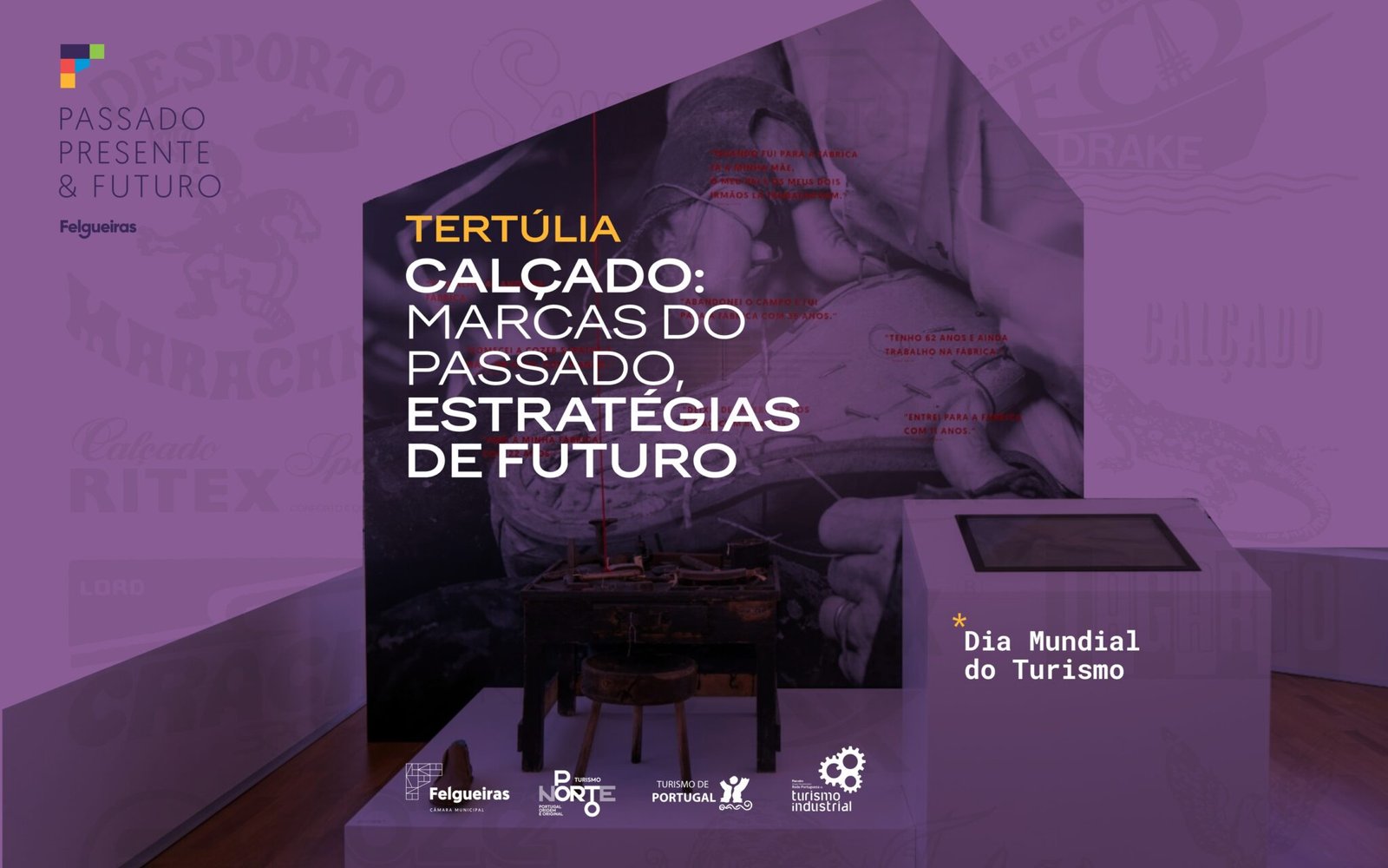Felgueiras assinala Dia Mundial do Turismo com tertúlia “calçado: marcas do passado, estratégias de futuro”