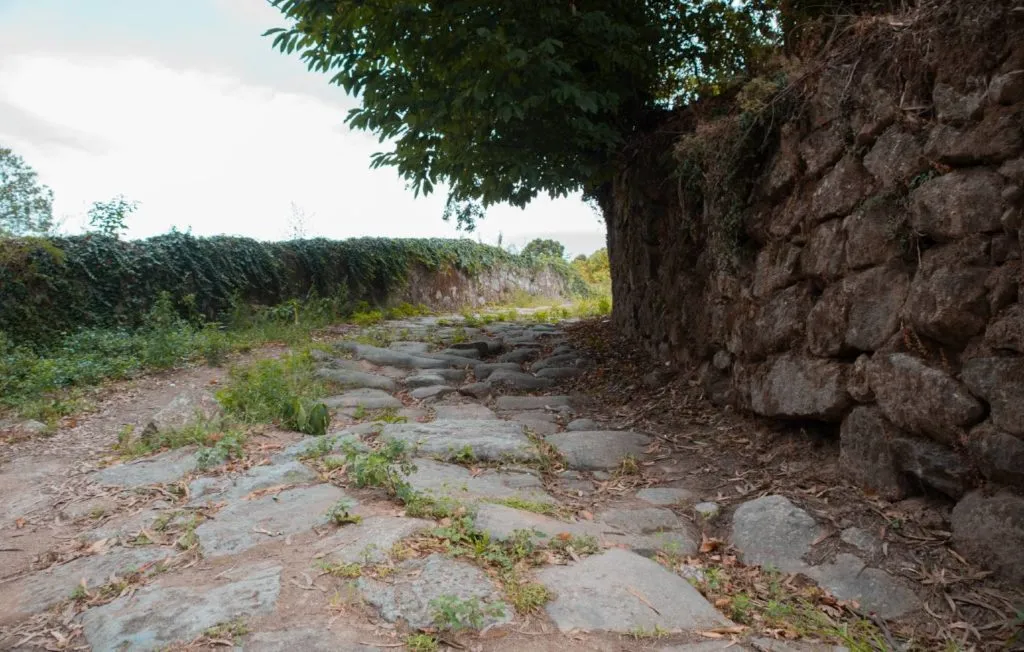 8.	Cruzeiro e Via Medieval da Piedade – Mosteiro de Caramos